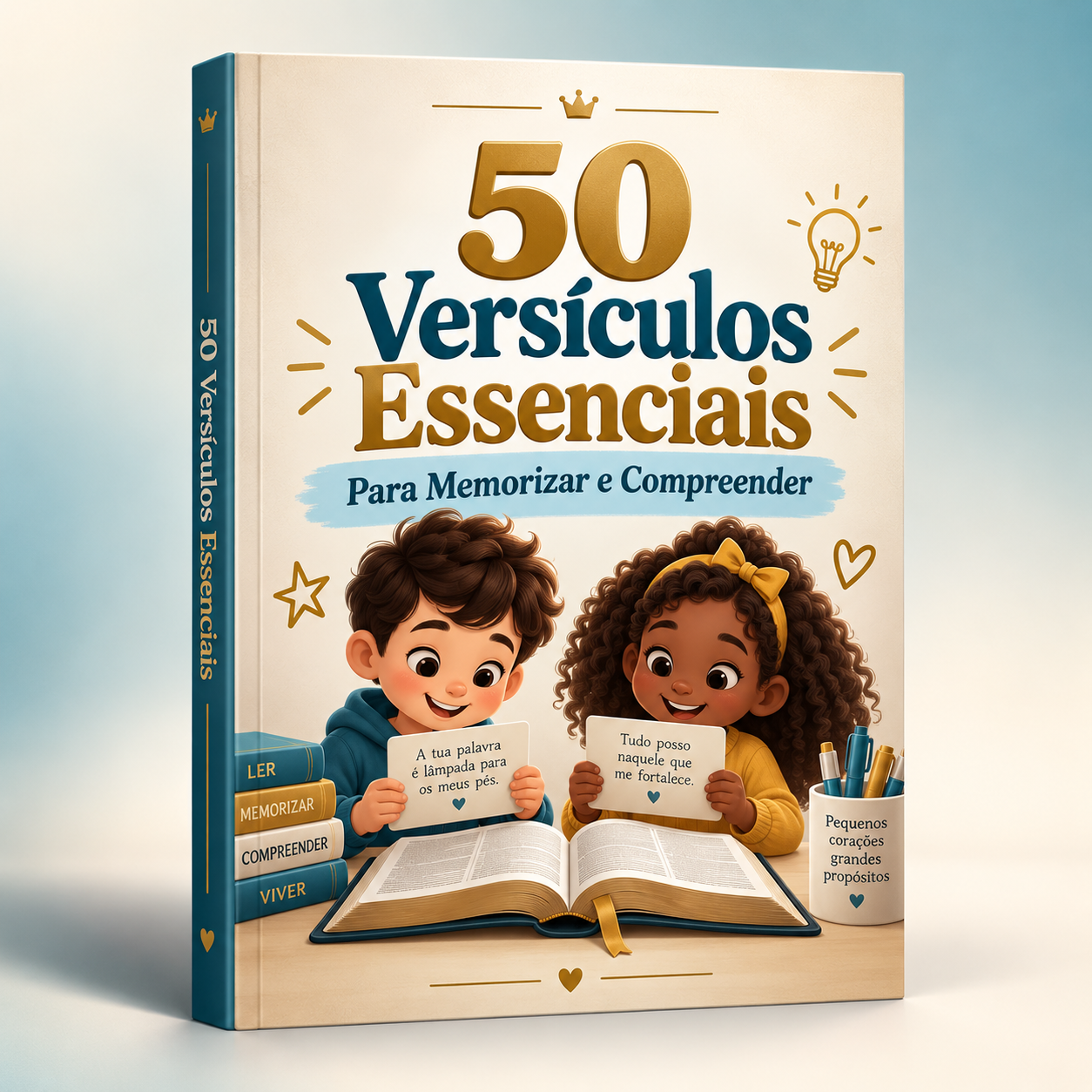 Capa do material 50 Versículos Essenciais