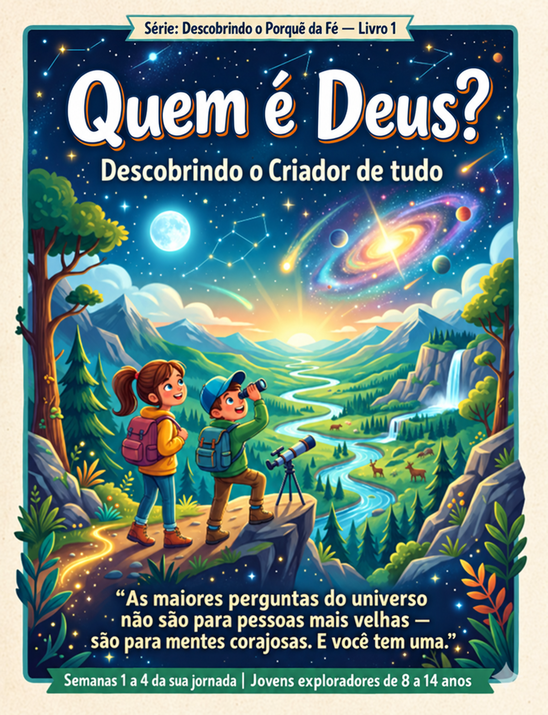 Lição Quem é Deus? Descobrindo o Criador de tudo